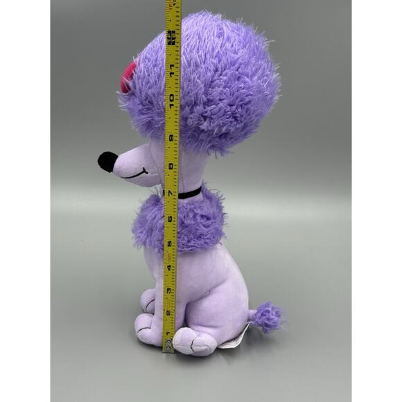 Kohls Cares Cleo Clifford & Friends Poodle Purple Dog Plush 12” Stuffed Animal - Picture 5 of 8